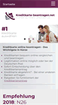 Mobile Screenshot of kreditkarte-beantragen.net